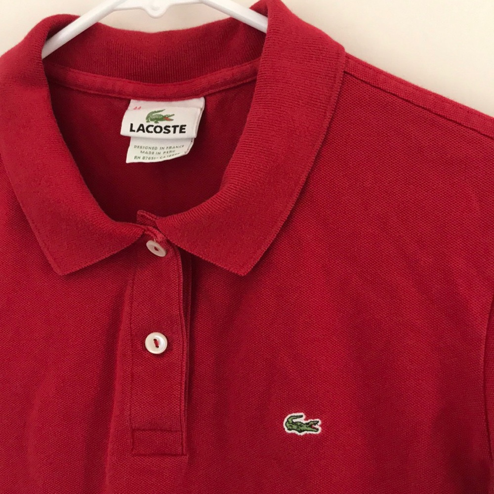 Lacoste 🐊 women’s polo petite